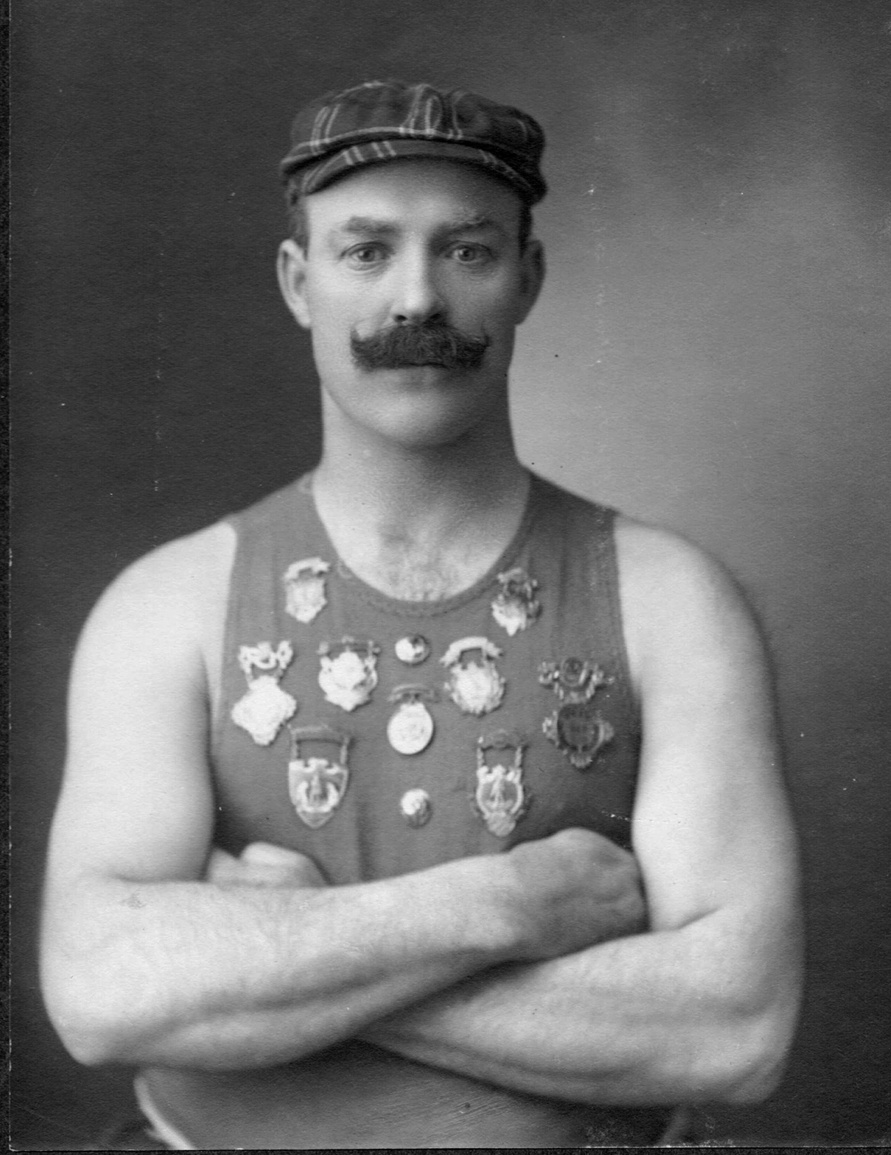 Photo of photos/Donald R Campbell 1864-1944 champion wrestler